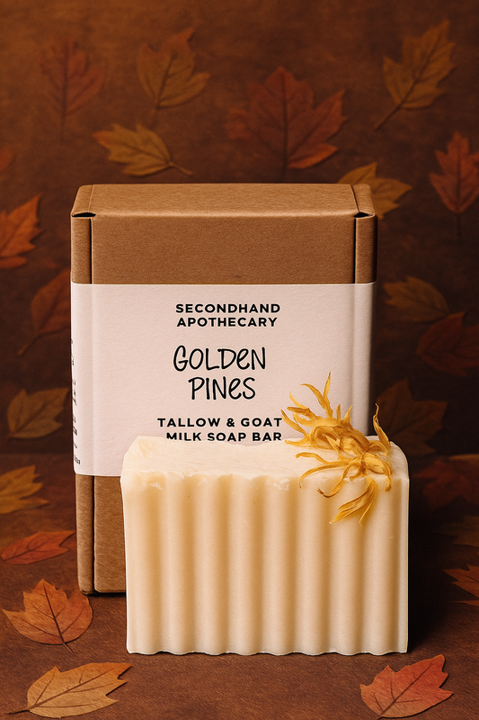 Golden Pines Goat’s Milk & Tallow Soap