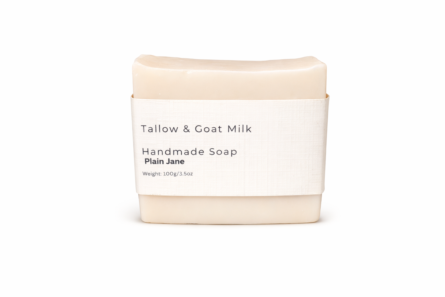 Plain Jane - Tallow & Goat Milk Soap